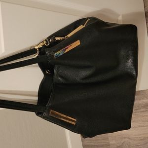 Vince Camuto Teri Black Leather bag